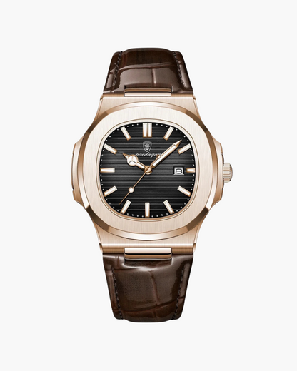Lisbon Leather Watch - Timeless Style with a Premium Leather Strap