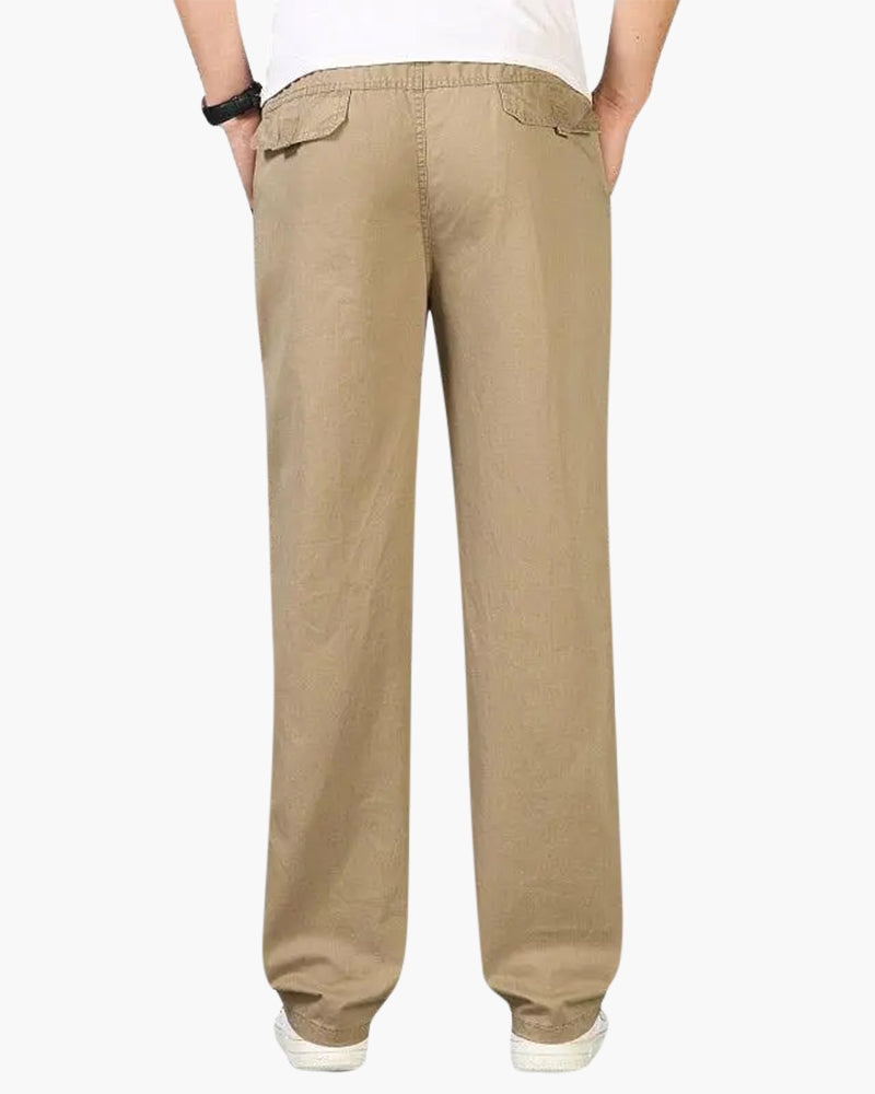 Capri Cotton Pantalon — Confort Léger et Style Moderne
