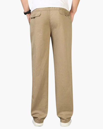 Capri Cotton Pantalon — Confort Léger et Style Moderne