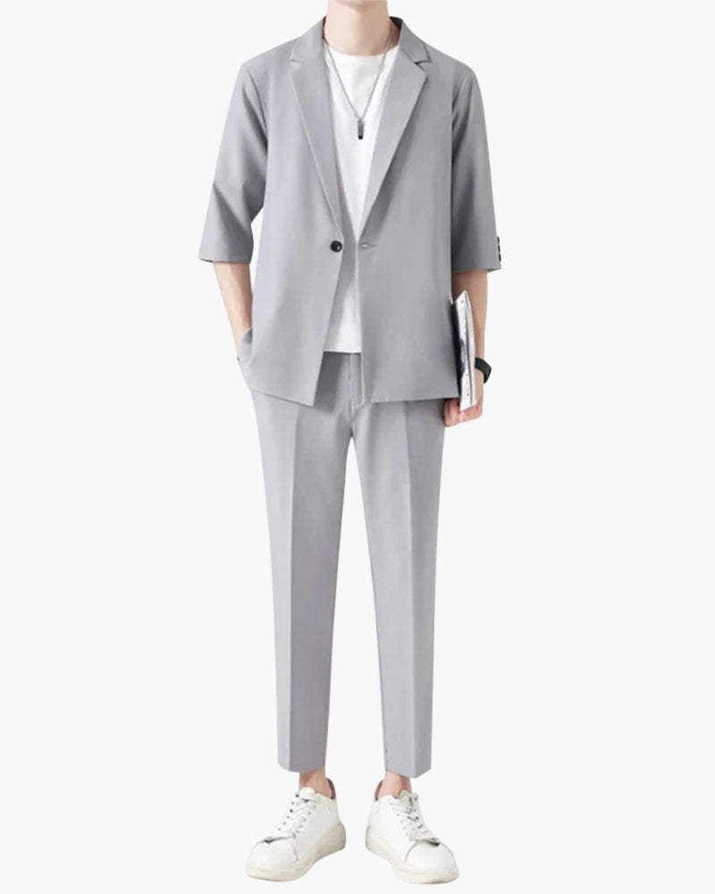 Timeless Old Money Smart-Casual Ensemble