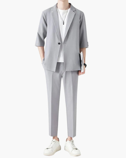 Timeless Old Money Smart-Casual Ensemble