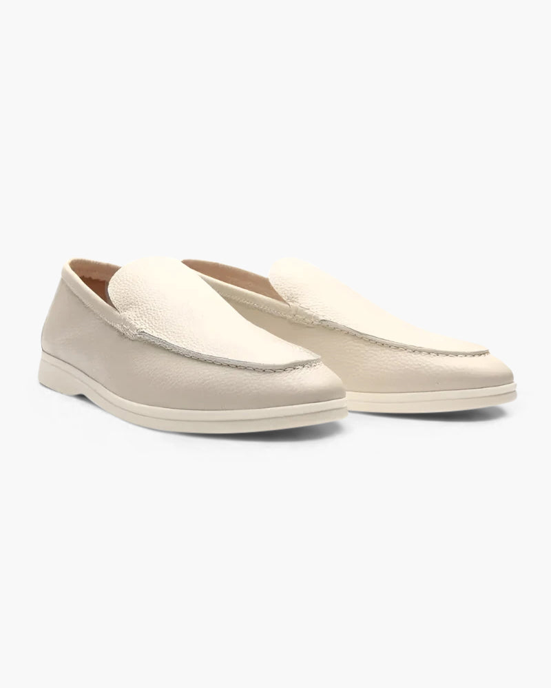 Classic Old Money Cowhide Leather Loafers