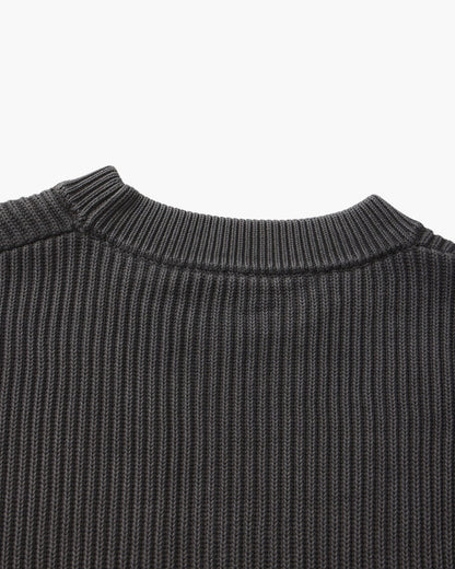 Cozy Rib-Knit Crewneck Sweater