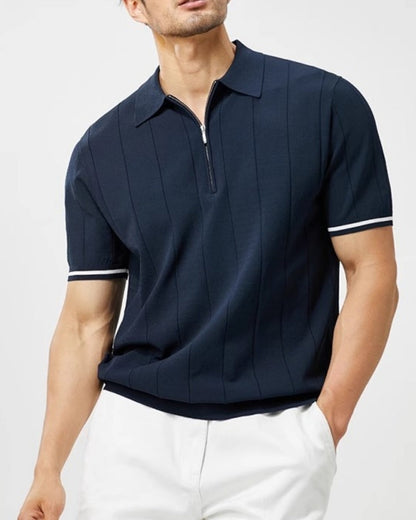 Signature Polo Shirt with Distinctive Contrast Trim