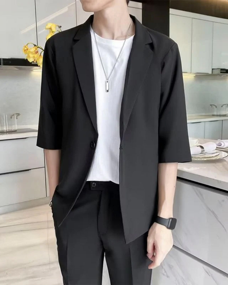 Timeless Old Money Smart-Casual Ensemble