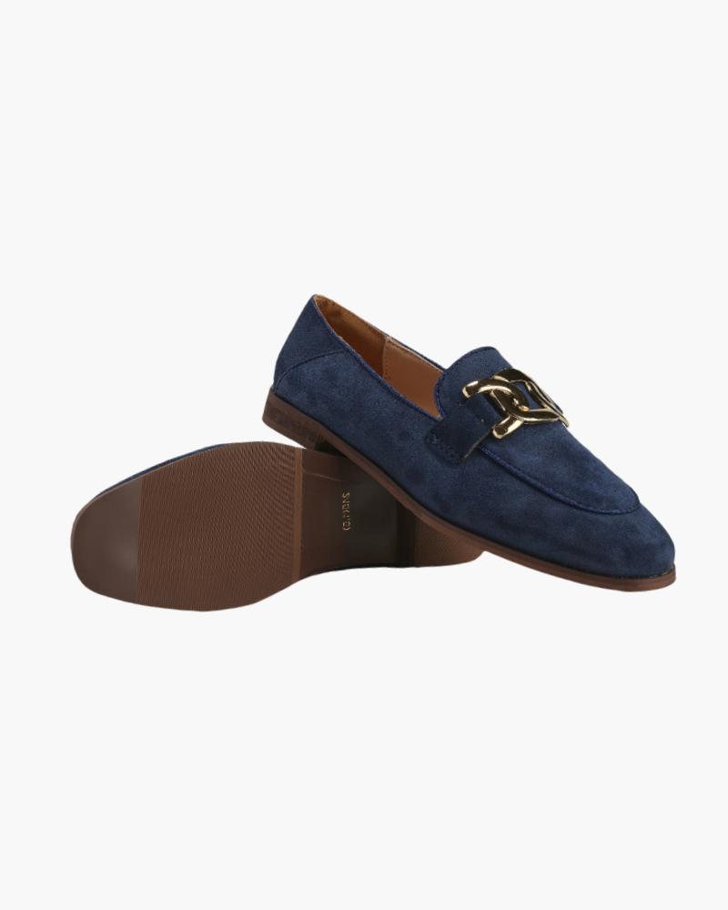 Duchess Suede Loafers - Elegant Slip-On Footwear