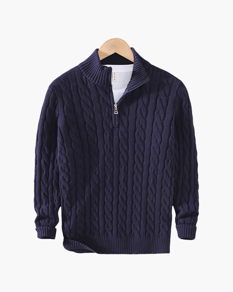 Verbier Cozy Half-Zip Knit Sweater