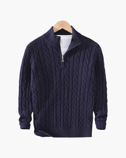 Verbier Cozy Half-Zip Knit Sweater