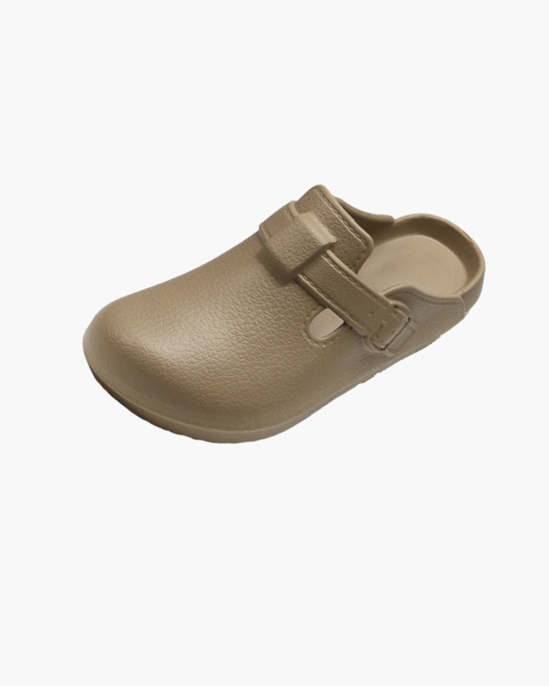 All-Day Comfort Buckle Clogs
