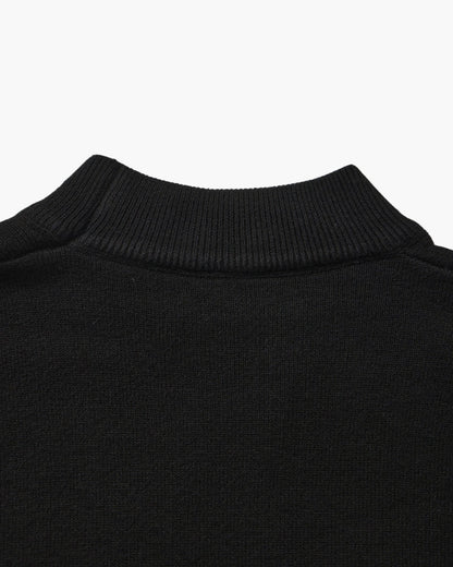 Cozy Ribbed Mock-Neck Sweater - Essential Wardrobe Staple
