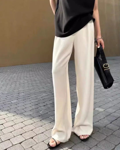 Palais Luxe Wide-Leg Trousers