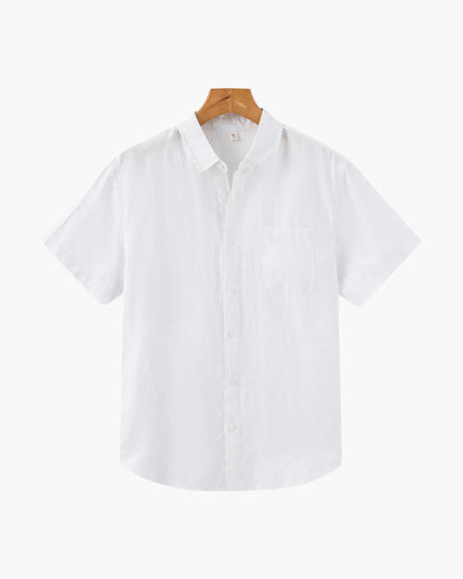 Cape Town Linen Shirt - Short Sleeve, Lightweight & Breathable