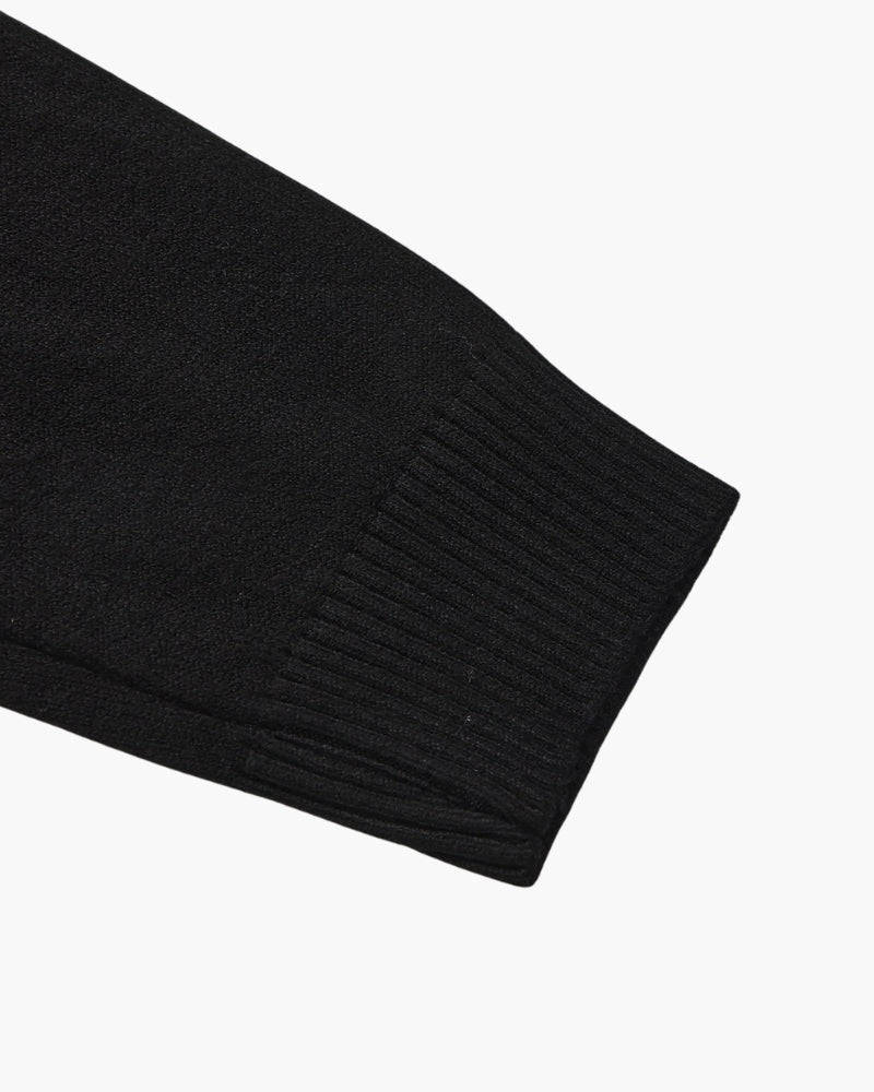 Cozy Ribbed Mock-Neck Sweater - Essential Wardrobe Staple