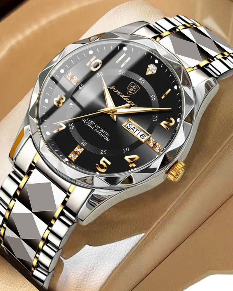 Timeless Two-Tone Steel Watch