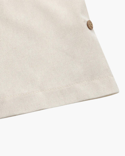 Casablanca Linen Polo Shirt - Lightweight, Breathable Comfort