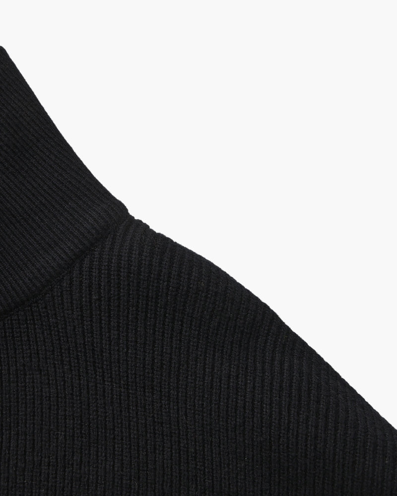 Elevated Half-Zip Knit Pullover