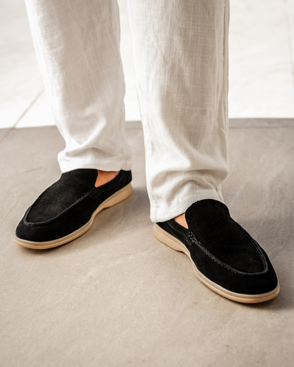 Old Money Premium Suede Loafers - Timeless Luxury, Everyday Comfort