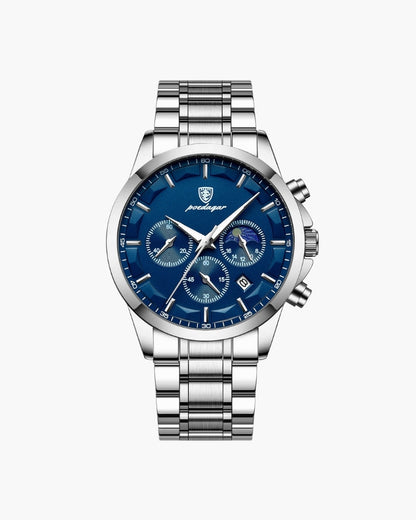 Premium Precision Chronograph Stainless Steel Watch