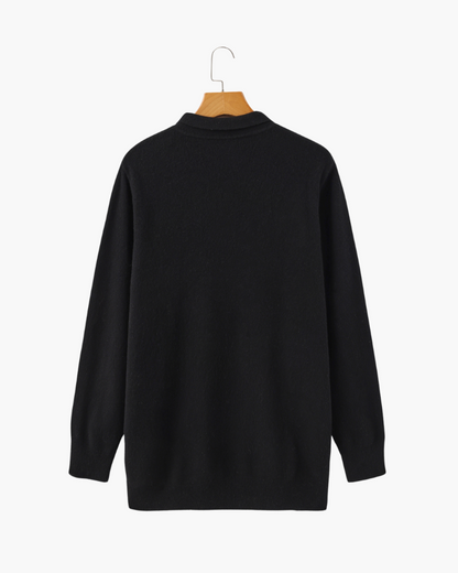 Luxurious 100% Cashmere Polo Shirt