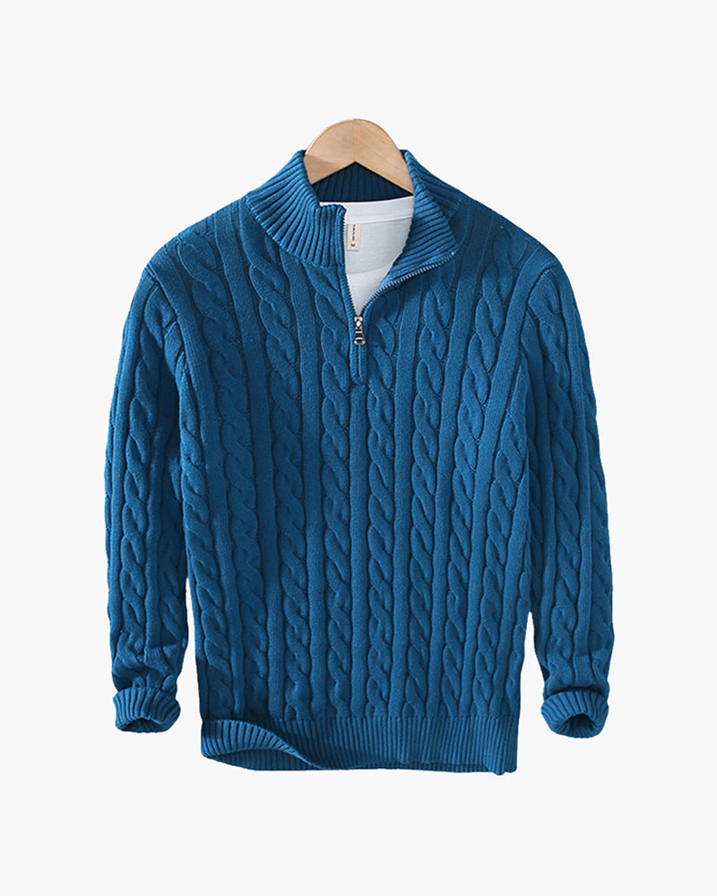 Verbier Cozy Half-Zip Knit Sweater