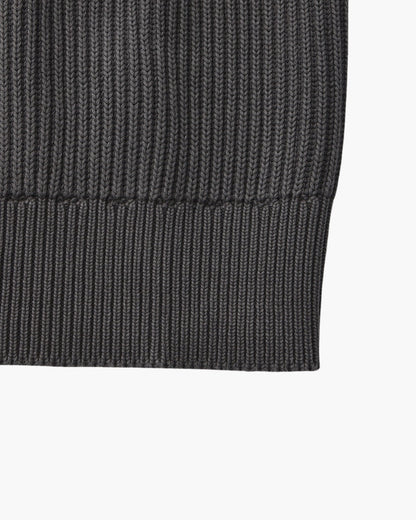 Cozy Rib-Knit Crewneck Sweater