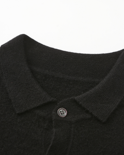 Luxurious 100% Cashmere Polo Shirt