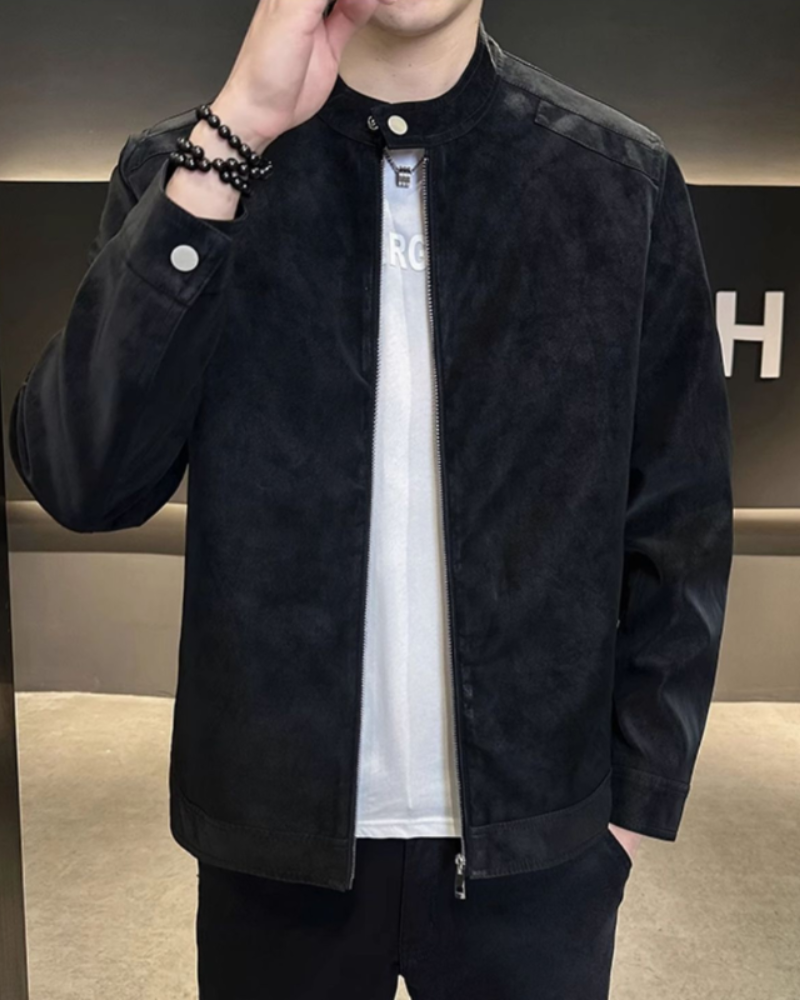 Estate Suede Leather Jacket - Timeless Style in Premium Suede
