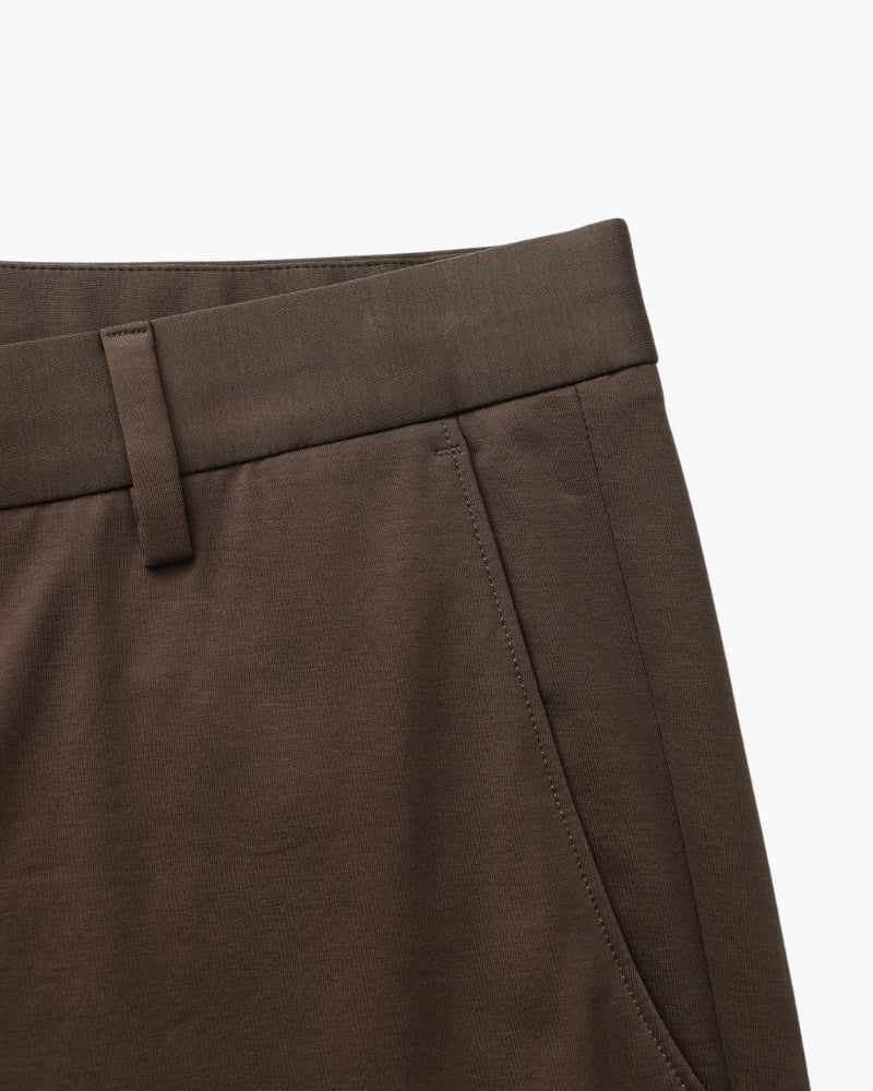 Tailored Wool-Blend Trousers
