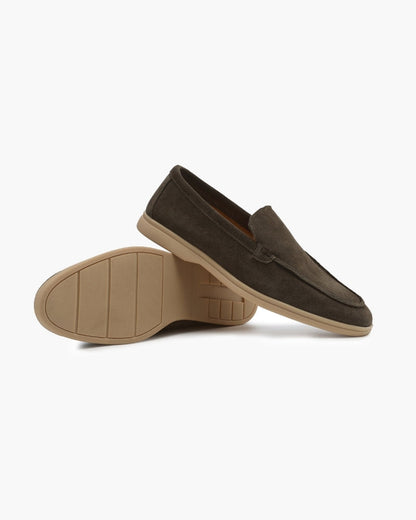 Old Money Premium Suede Loafers - Timeless Luxury, Everyday Comfort