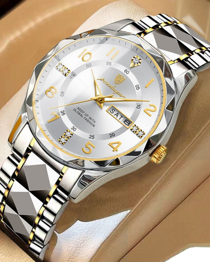 Timeless Two-Tone Steel Watch