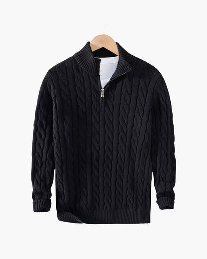 Verbier Cozy Half-Zip Knit Sweater