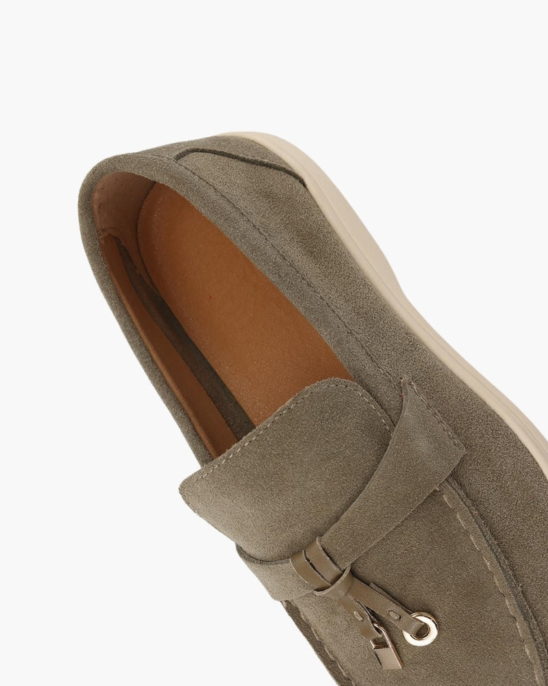 Old Money Suede Ladies' Loafers