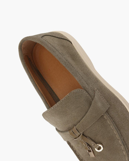 Old Money Suede Ladies' Loafers