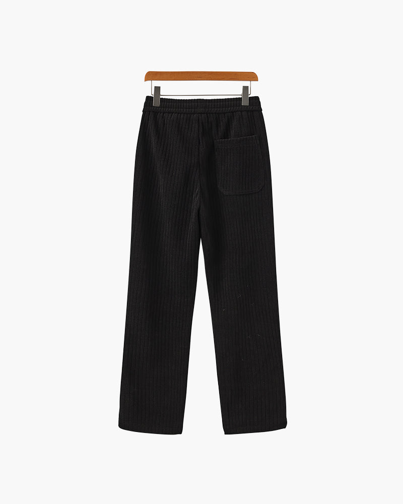 Roman Velvet Pantalon – Luxe Velvet Pants for Everyday Elegance and Comfort