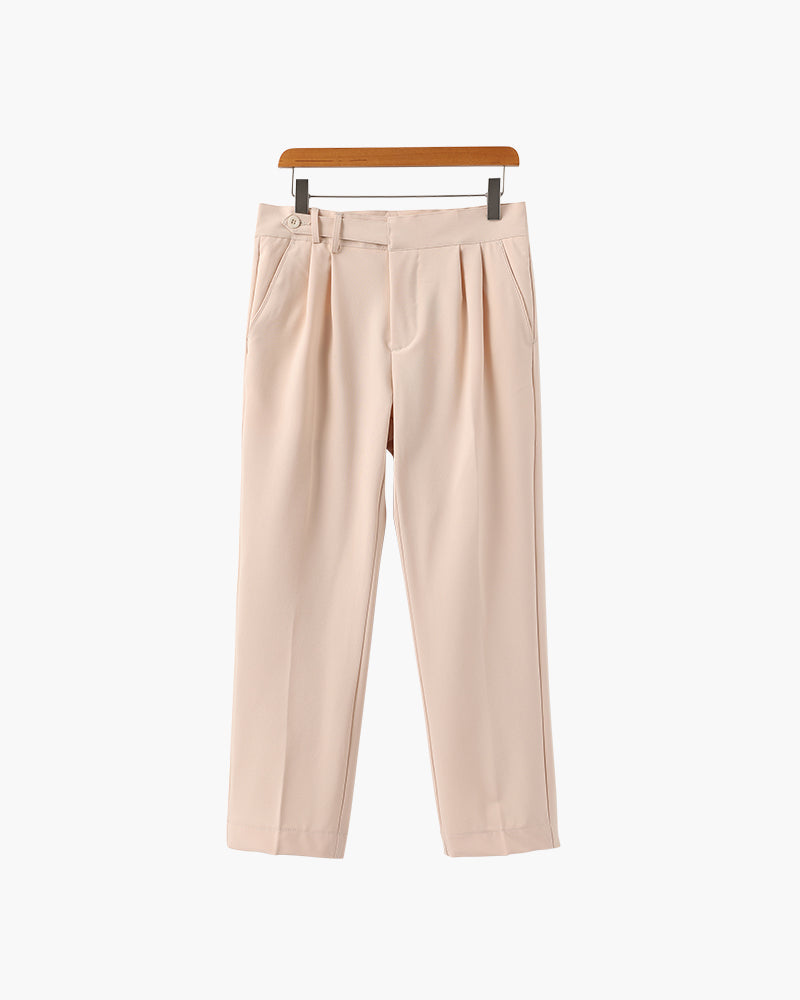 Pantalon Paris à Taille Haute - Élégant et Confortable