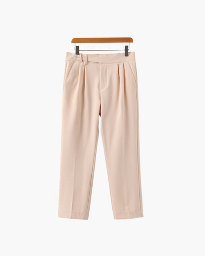 Pantalon Paris à Taille Haute - Élégant et Confortable