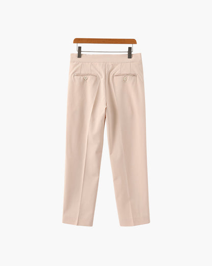 Pantalon Paris à Taille Haute - Élégant et Confortable