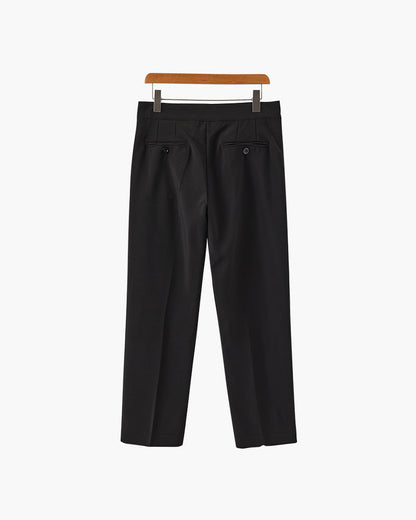 Pantalon Paris à Taille Haute - Élégant et Confortable