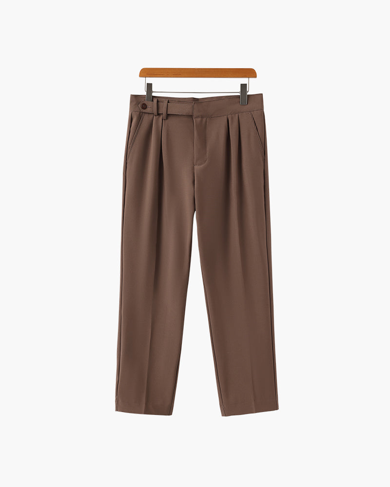 Pantalon Paris à Taille Haute - Élégant et Confortable