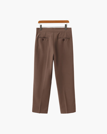 Pantalon Paris à Taille Haute - Élégant et Confortable