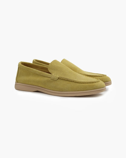 Old Money Premium Suede Loafers - Timeless Luxury, Everyday Comfort