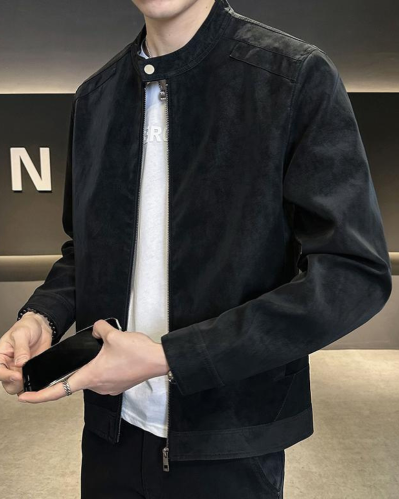 Estate Suede Leather Jacket - Timeless Style in Premium Suede