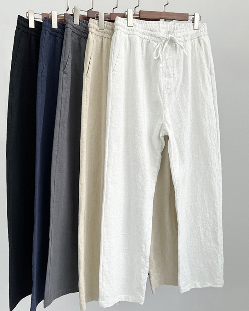 Resort Lounge Trousers – Effortless Comfort Meets Resort-Ready Style