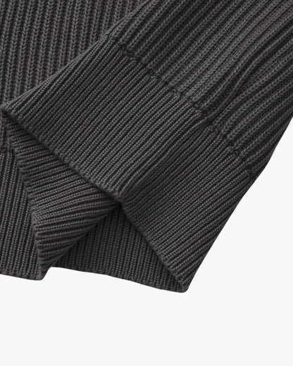Cozy Rib-Knit Crewneck Sweater