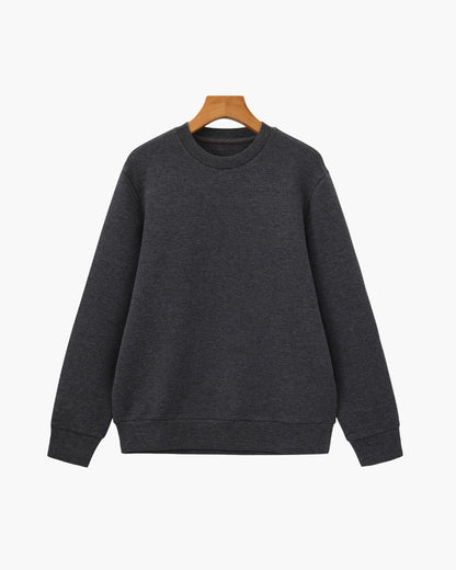 Ultra-Soft Timeless Modal-Blend Crewneck Sweatshirt