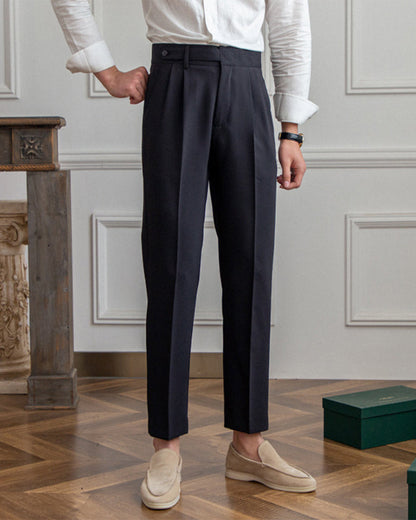 Pantalon Paris à Taille Haute - Élégant et Confortable