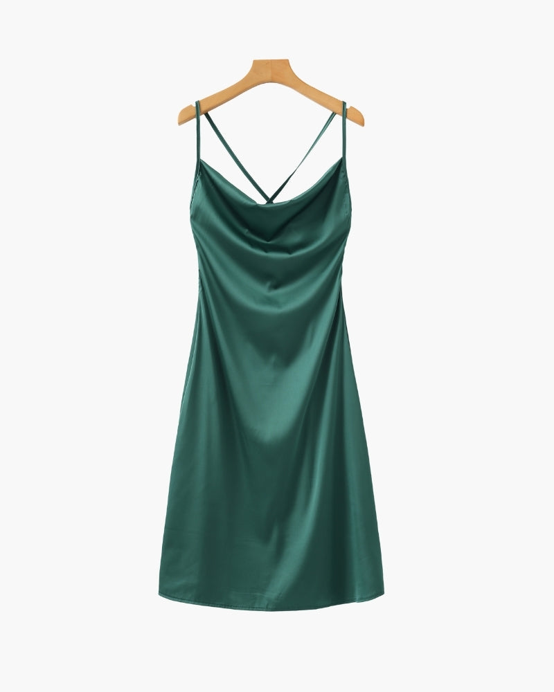 Old Money Silk Slip Dress — Timeless Luxe