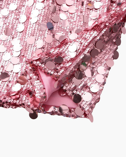 Shimmering Sequin Party Mini Dress
