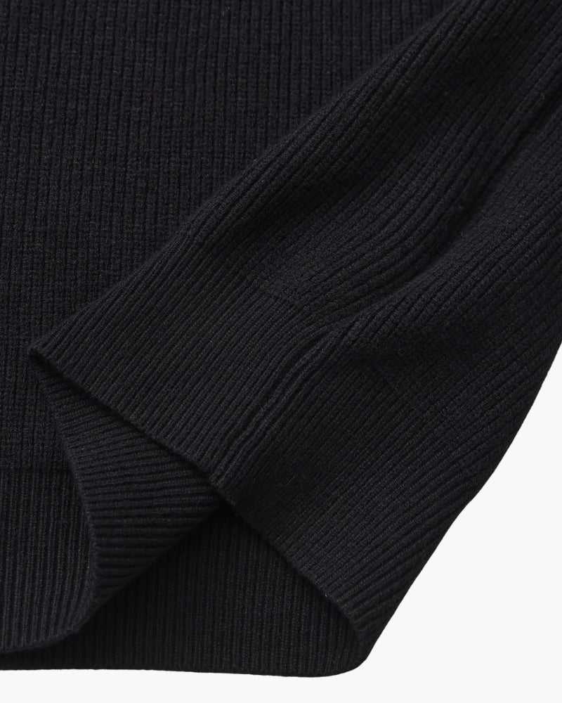 Elevated Half-Zip Knit Pullover