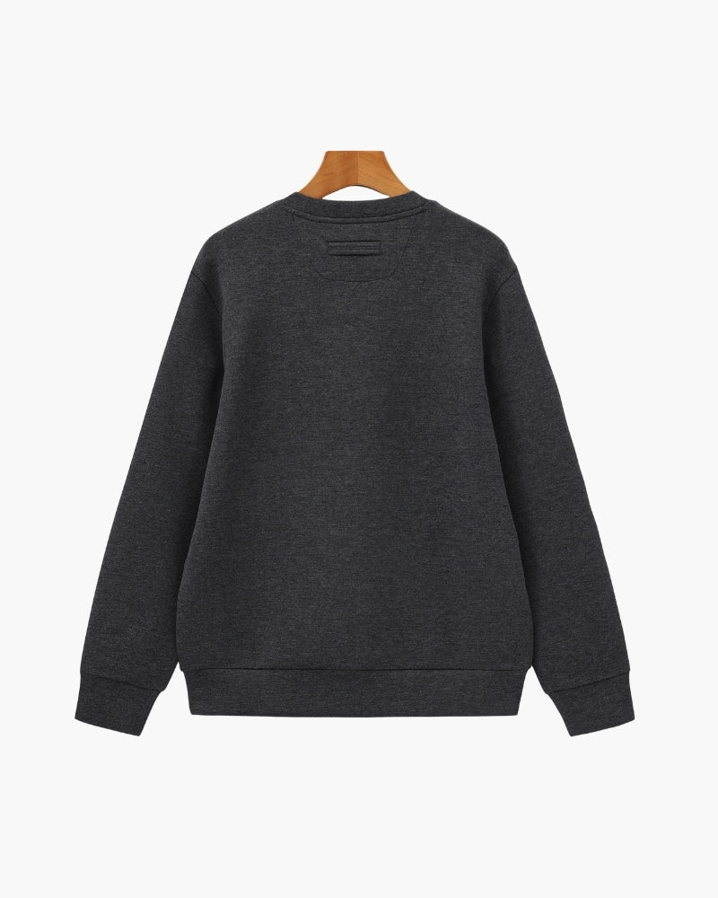 Ultra-Soft Timeless Modal-Blend Crewneck Sweatshirt